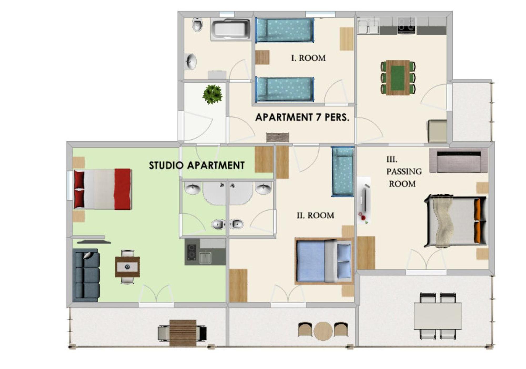 Apartments Boa Слатине Екстер'єр фото